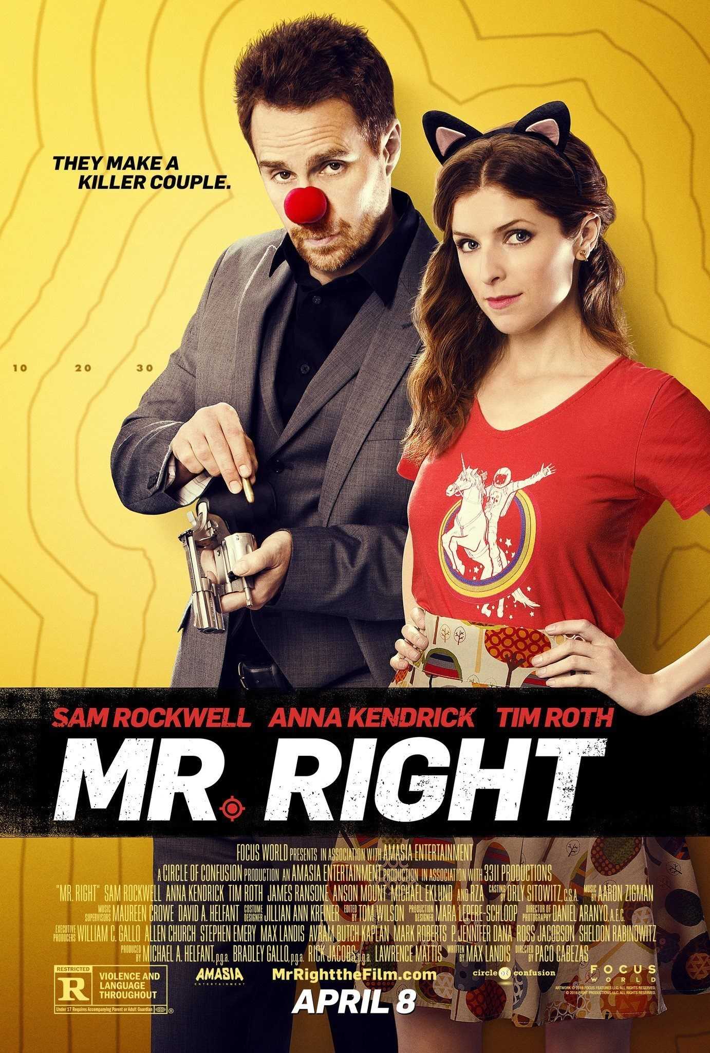 مشاهدة فيلم Mr. Right 2015 مترجم