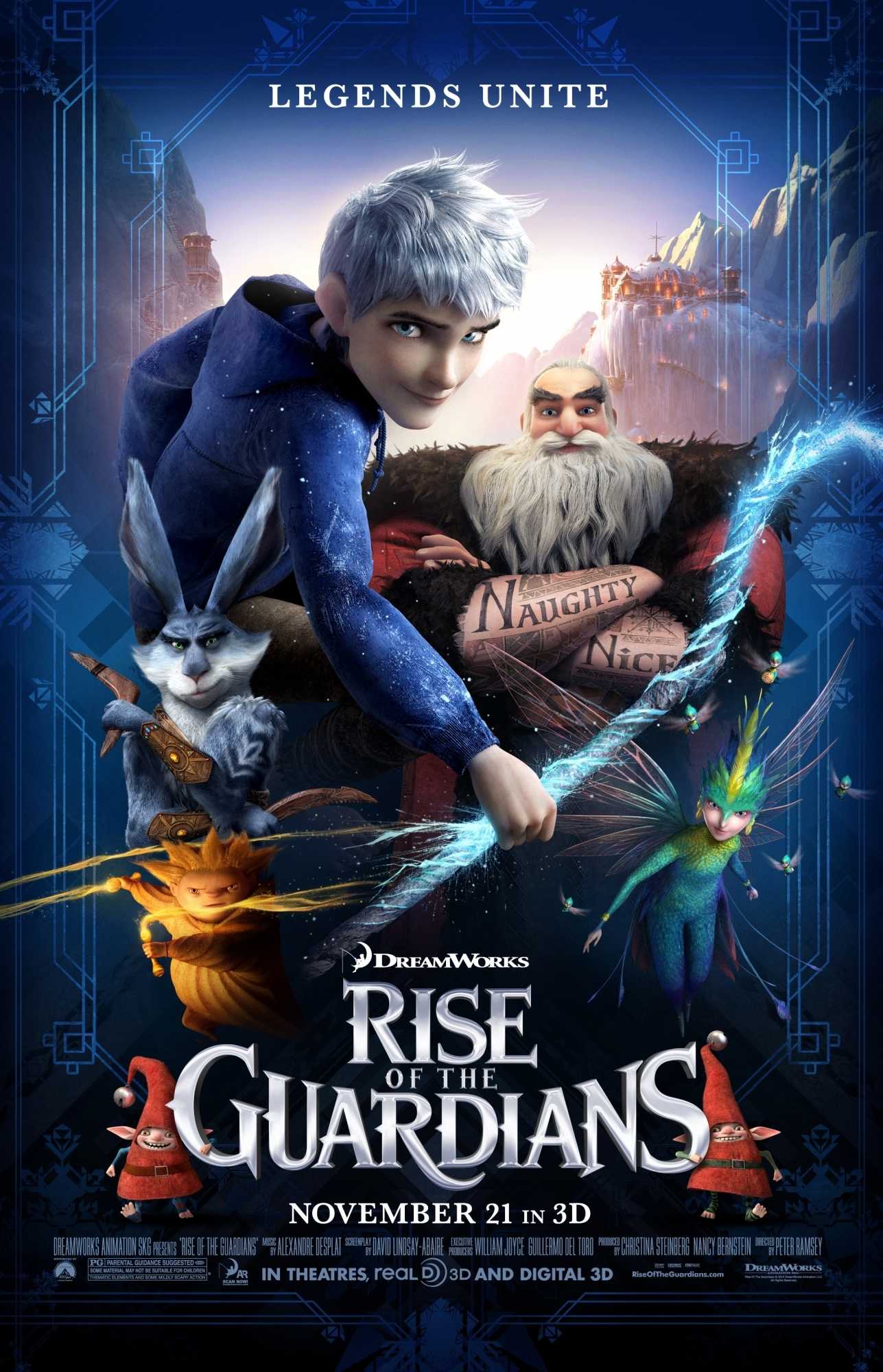 مشاهدة فيلم Rise of the Guardians 2012 مترجم