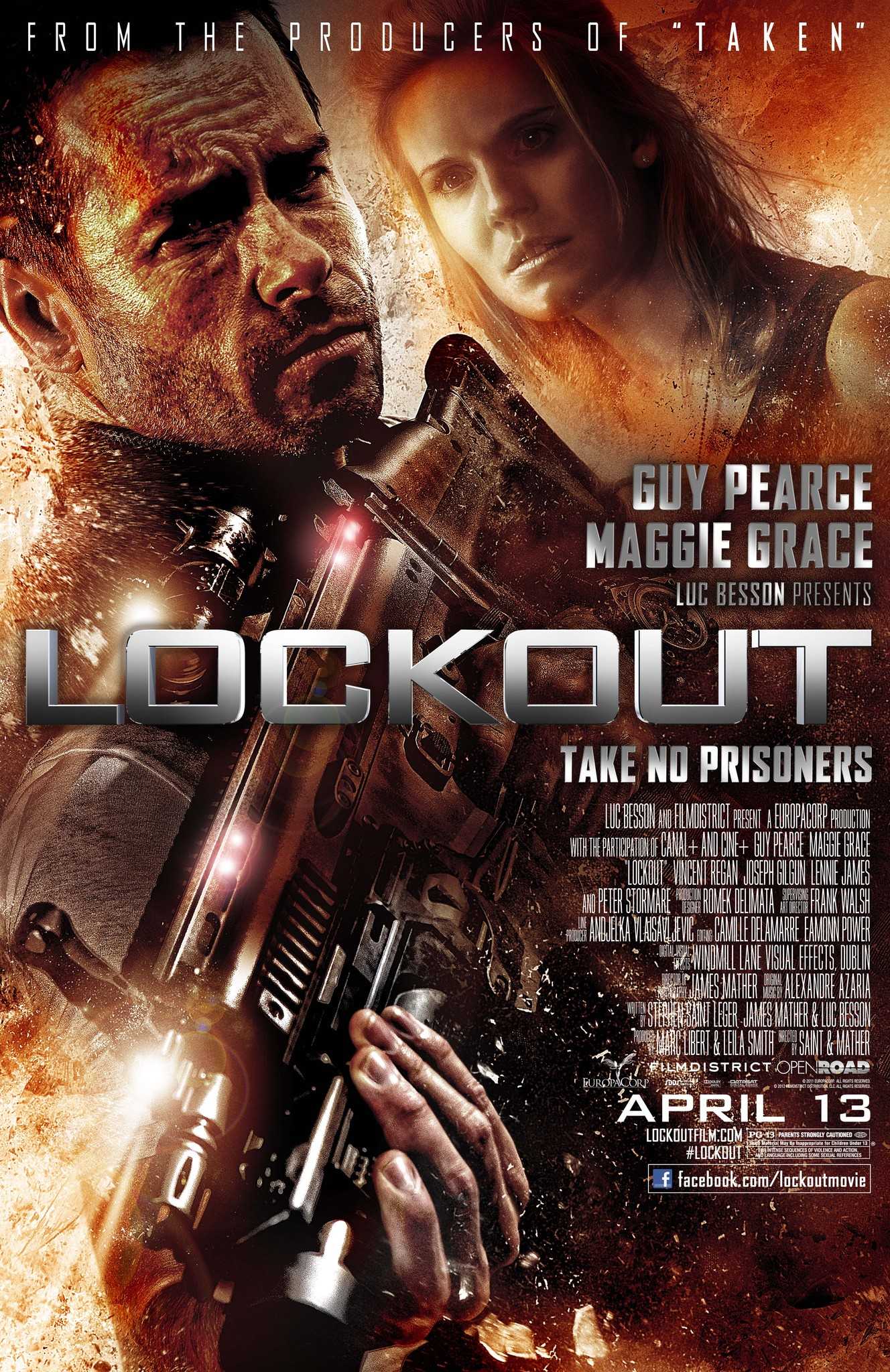 مشاهدة فيلم Lockout 2012 مترجم