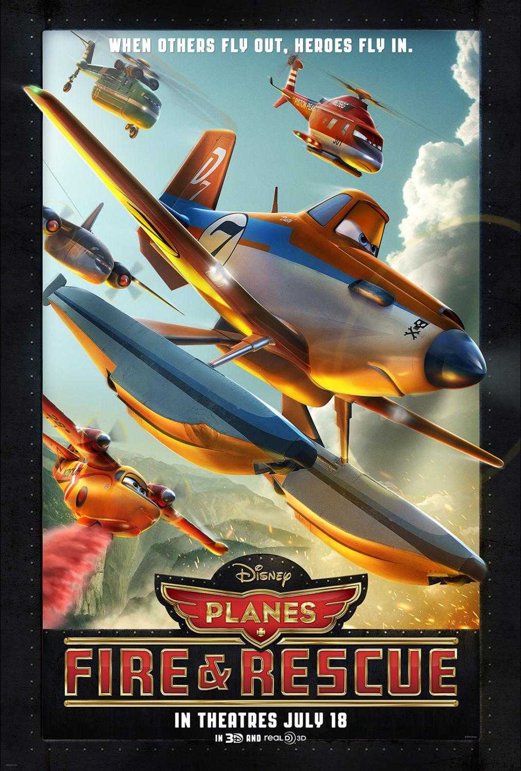 مشاهدة فيلم planes fire and rescue 2014 مترجم