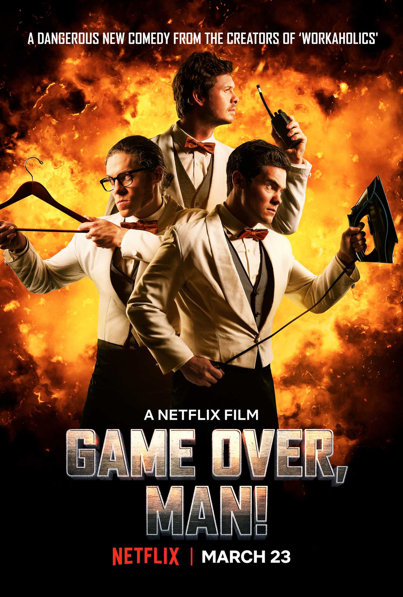 مشاهدة فيلم Game Over, Man! 2018 مترجم