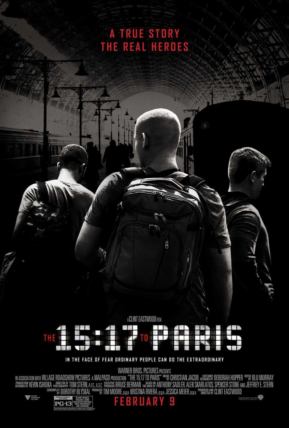 مشاهدة فيلم The 15:17 to Paris 2018 مترجم