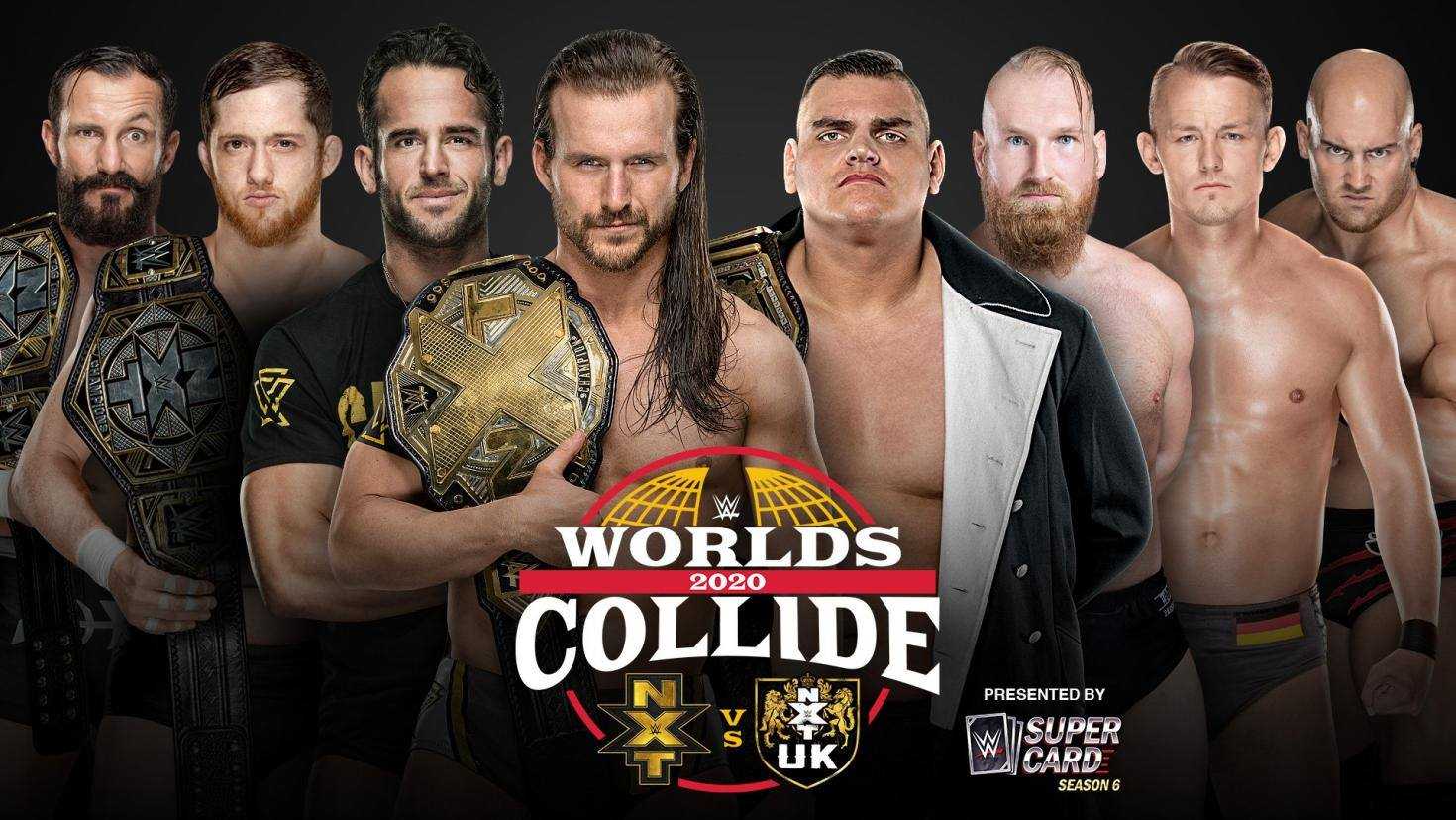 مشاهدة عرض WWE Worlds Collide NXT vs NXT UK 2020 مترجم