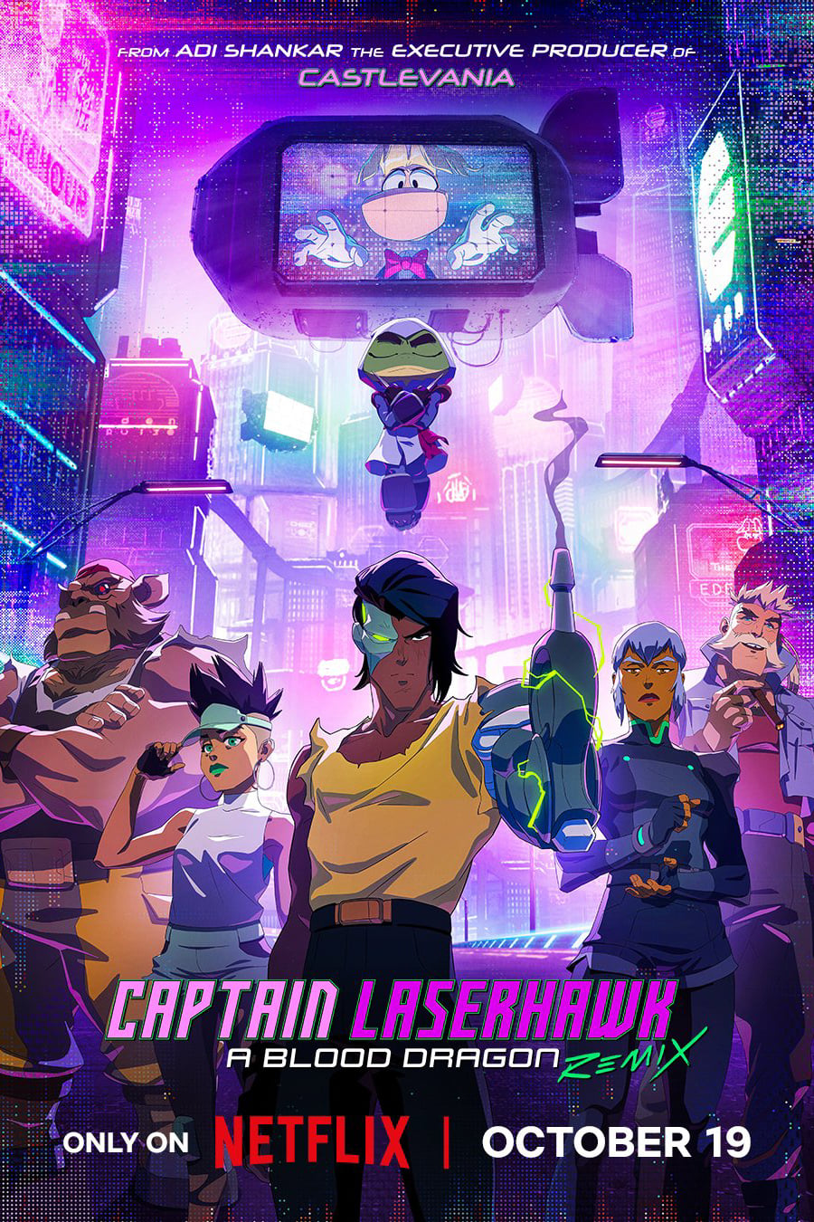 مشاهدة انمي Captain Laserhawk: A Blood Dragon Remix موسم 1 حلقة 1